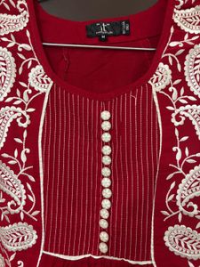 Embroidered Short Kurta