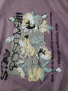 Detailed Work T Shirt