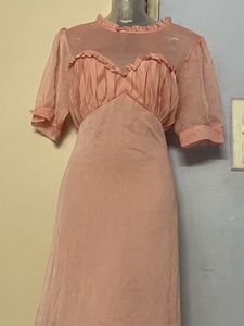 Pintrest Pink Midi Dress
