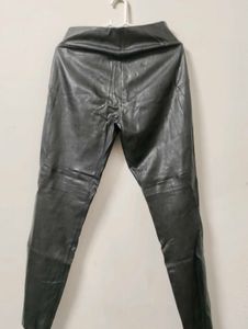 Black Leather Pants