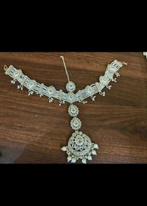 Super Stunning Pearl &amp; Kundan Bridal Jewellery Se