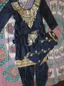 stiched kurta dupatta set