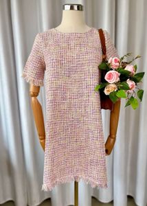 Tweed Fringe Dress