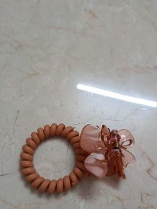 Orange Hair Accessories Set 🧡🦋