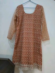 Beautiful Kurti With Embroidery