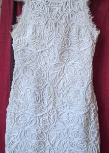 White Lace Mini Dress