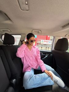Zara Pink Formal Shirt