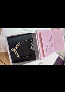Golden emaoured in Love mangalsutra