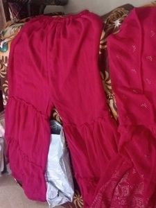 peumplm kurti with sharara good condition