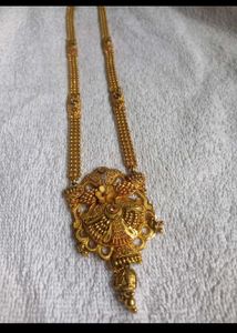 One Gram Gold Necklace With Box