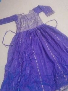Navy Blue Party Gown