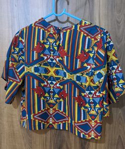 Multi Color Crop Top