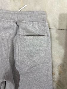 Nike Grey Melange Straight Fit Sweatpants
