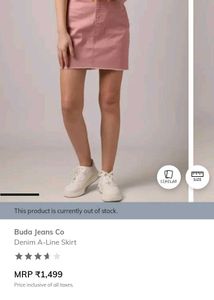 Pink Mini Skirt