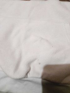White Pullover Sweatshirt
