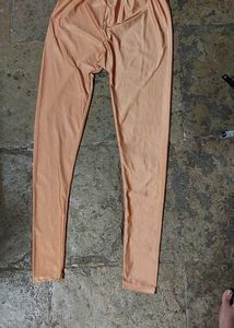 Copper Golden shimmery Leggings