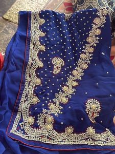 New Saree With Blouse