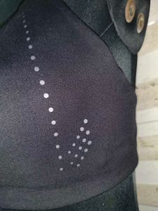 LULULEMON AIRSUPPORT BLACK PADDED TRIPLE HOOK SPOR