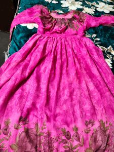 Pink Floral Dress
