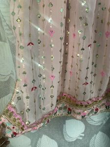 Sleeveless Nyra Cut With Trouser Dupptta