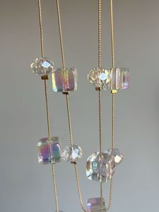 Crystal Cube Necklace