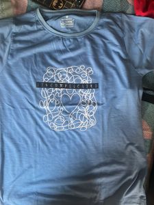 Blue Graphic T-Shirt