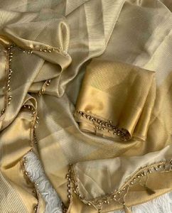 Celebrity Inspired Banarasi Tissue Silk Saree