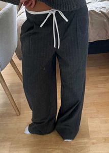 Striped Wide Leg Pants