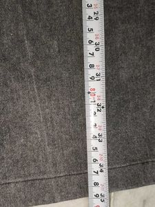 Gray Wide Leg Cargo Jeans