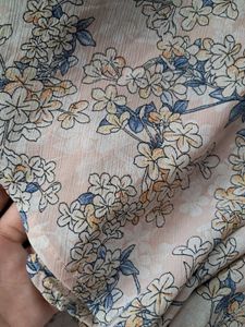 Floral Print Wrap Dress