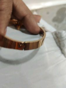 Rose Gold Black Stone Anti Tarnish Bracelet