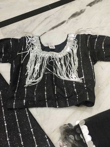 Stylish Black Lehenga Choli