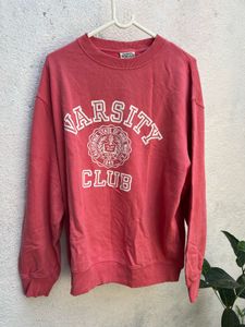 Varsity Club Graphic Sweatshirt