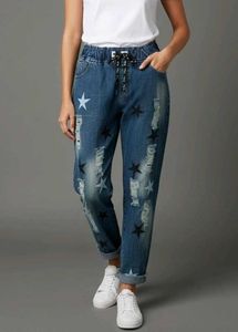 Denim Joggers❤️