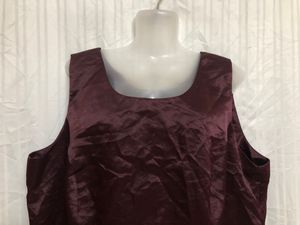 Positive Attituoe Brown Sleeveless Top