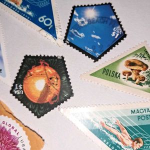 Rare set of Special shaped Stamps