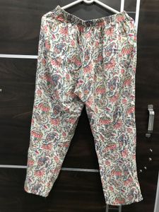 Beautiful White Kalamkari Print Kurta Set