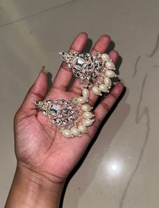 beautiful kundan earings