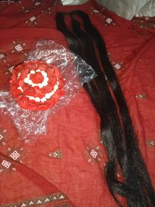 Red &amp; White Hair Accessory