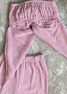 New Trendy Co-ords Set Pink Colour