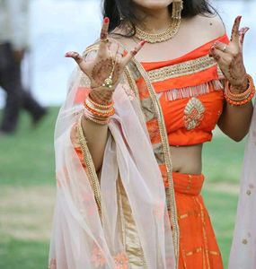 Orange Choli