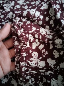Floral Print Crop Top