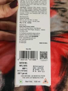 Body Cupid Vanilla Cloud Mist