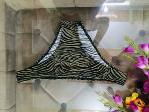 Tiger Print Olive Dark Colour Bottom Wear