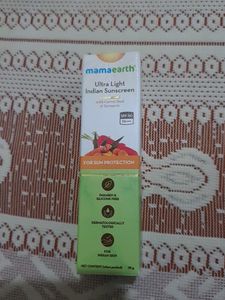 Mama Earth Ultra Light Indian Sunscreen