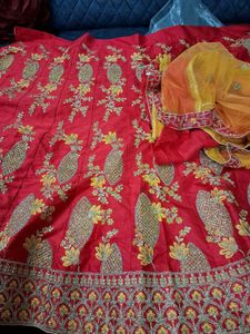 Pink Embroidered Lehenga Choli