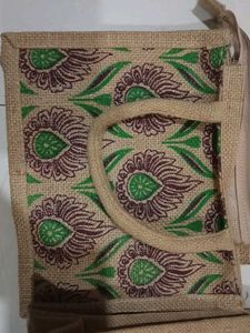 Combo Of Jute Bags And Show Insert