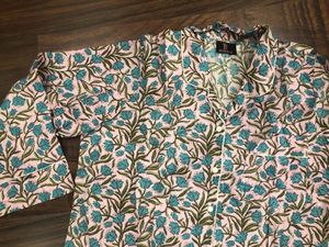 Blando Floral Print Pajama Set XXL