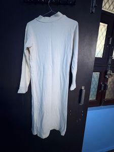 White Long Sleeve Dress