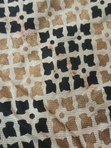 Rangmanch Beige Printed Flared Palazzo